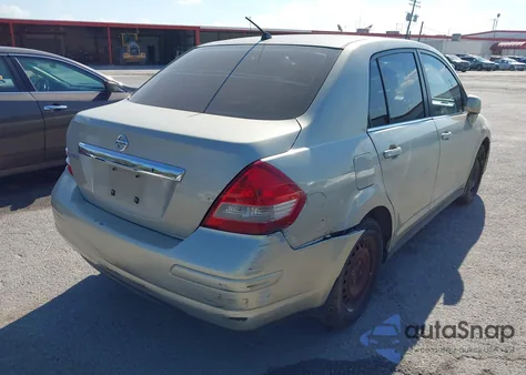 2008 Nissan Versa 1.8S из США, поврежденный, VIN 3N1BC11E08L433271